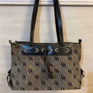 Vintage Dooney & Bourke Black Signature Collection